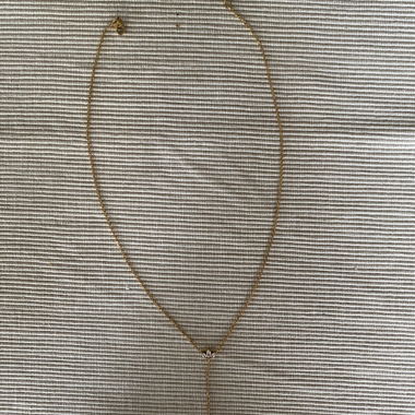 Gold Necklace with Pendant