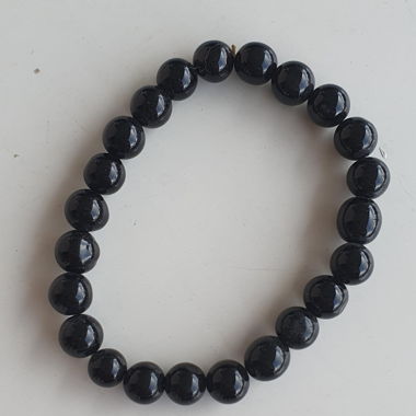 Armband aus Turmalin schwarz