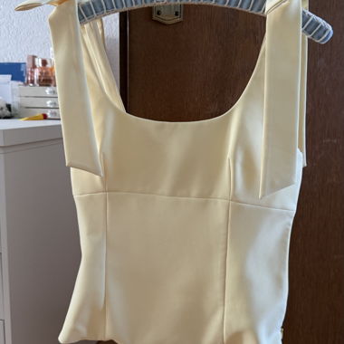 Zara Top Gelb