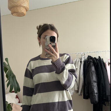 striped sweater 