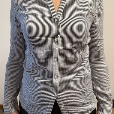 Chemise à rayures, taille M