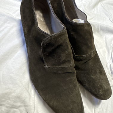 Scarpe in camoscio marrone 41 1/2 