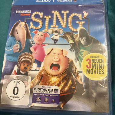 Disque Blu-ray Sing