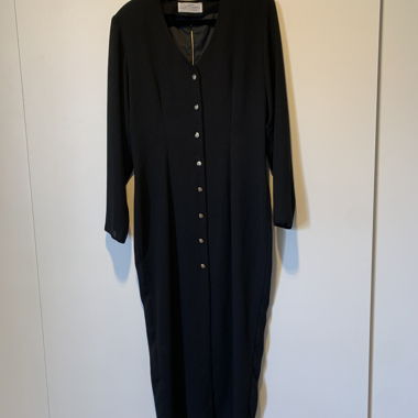 Robe longue vintage des années 80