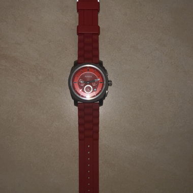 Rote Uhr