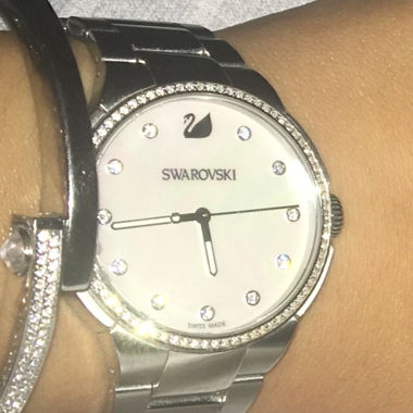 Swarovski Silver-Tone Watch