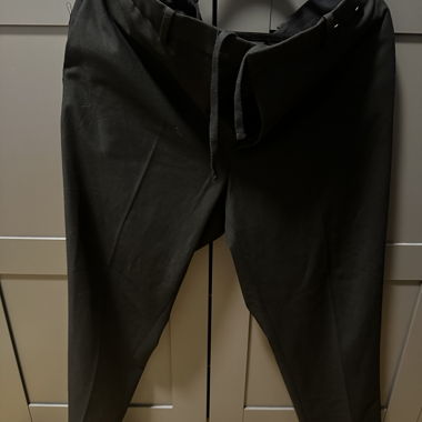Pantaloni in tessuto neri XL