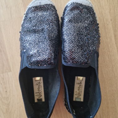 Sandali/Slides con paillettes Vidorreta
