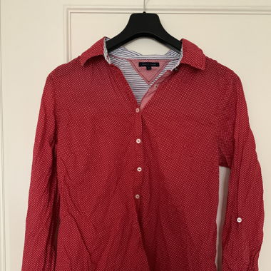 Chemise rouge étoilée Tommy Hilfiger