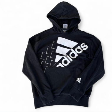 Sweat à capuche noir Adidas (S)