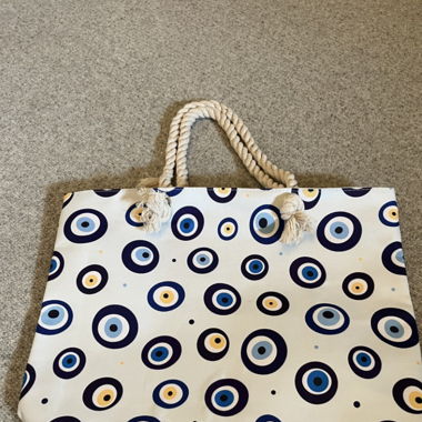 Zipper tote bag