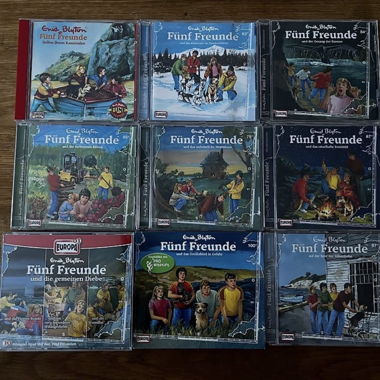 Les Cinq Amis, livres audio