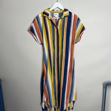 Robe chemise rayée Monki