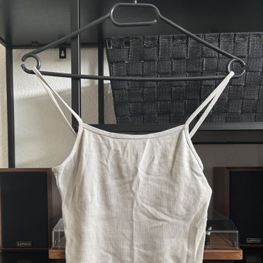 Lot de 2 crop top blanc et vert Tally Weijl 