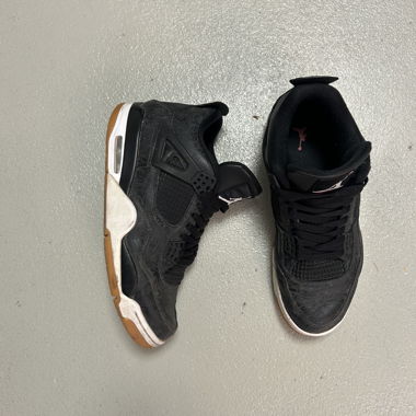 Jordan 4 rétro laser noir gomme