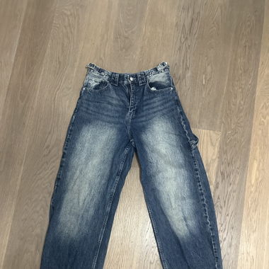 Baggy Jeans blue washed-out