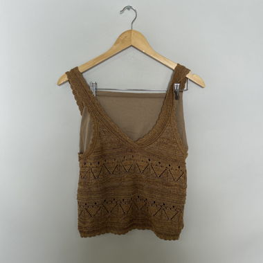 MNG Knit Crop Tank Top