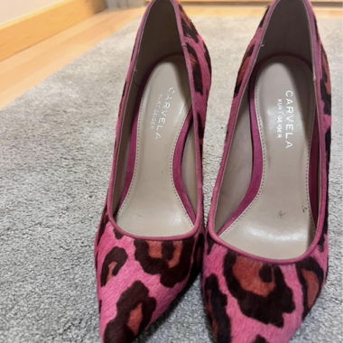 Pink Leoparden Pumps
