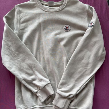 Beige Moncler Sweatshirt
