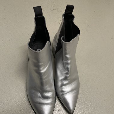 Acne Studios Bottine Silber