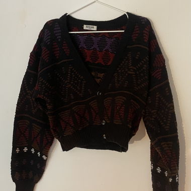 Rework Knit Cardigan