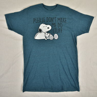 T-shirt Peanuts – Petrol