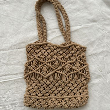 borsa intrecciata