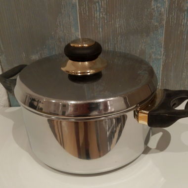 Pentola in Acciaio Inossidabile con Coperchio
