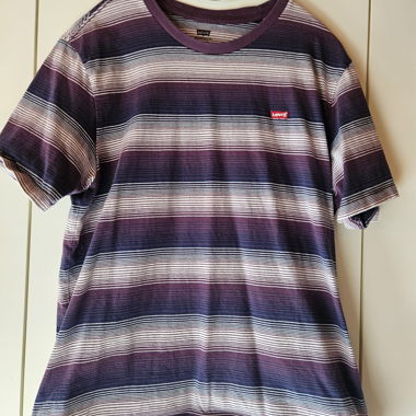 Striped Levi’s T-Shirt purple