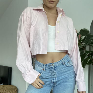 FIZZEN REWORK - cropped shirt