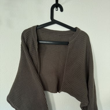 Crop Strickjacke