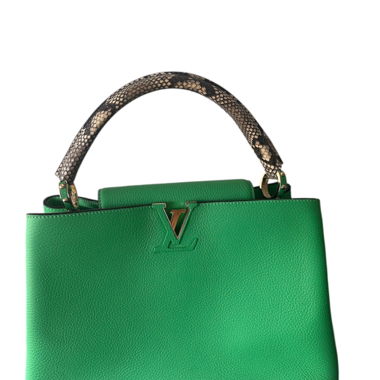 Sac style Louis Vuitton – poignée python 