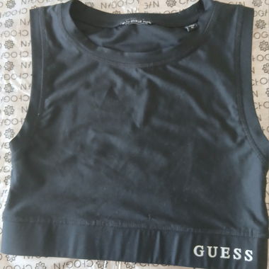 Top Tank nero GUESS