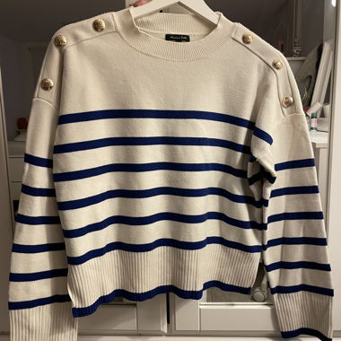 Pull à rayures Massimo Dutti