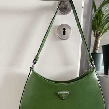 Schultertasche Grün 