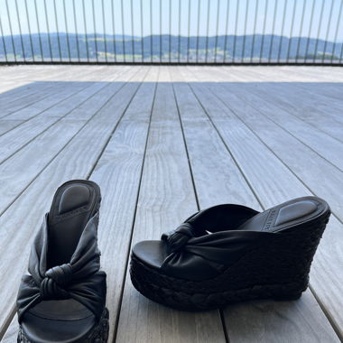 Mules Noires Chic Taille 36 (Marque What For)