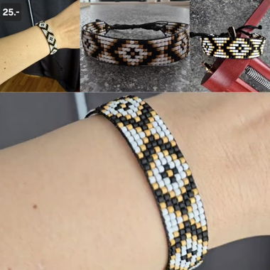 Bracelet en perles Miyuki - fait main 
