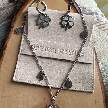 Complete set in stainless steel