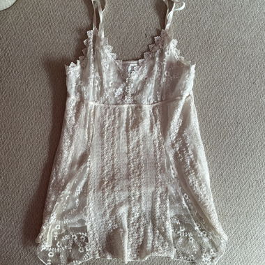 Cute Lace Babydoll Top
