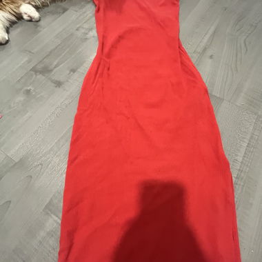 Vestito a Spalline AMISU Rosso, EU 32