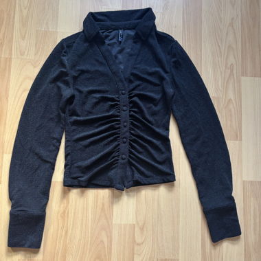 Haut chemise pailletée 