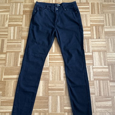 Pantaloni in jeans neri