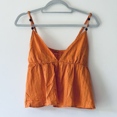 Orange Tank Top