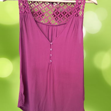 Carino top fucsia