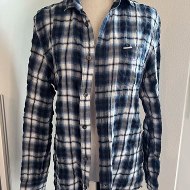Diesel checked blouse S