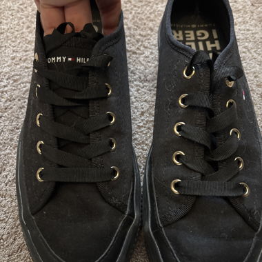 Baskets noires Tommy Hilfiger