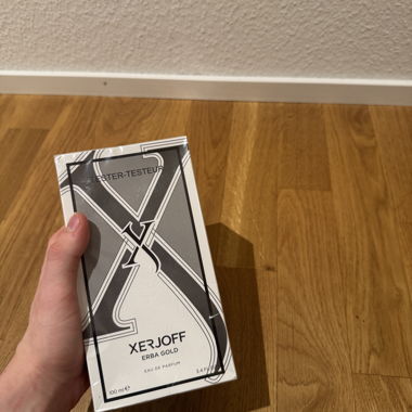 Xerjoff Erba Gold 100ml Tester UNOPENED