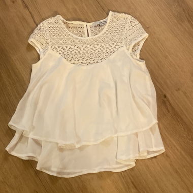 Blusa Bianca in Pizzo