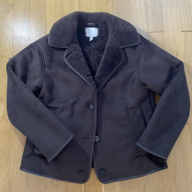 Brown Wool-Lined Jacket