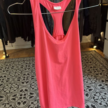 Canotta rosa neon